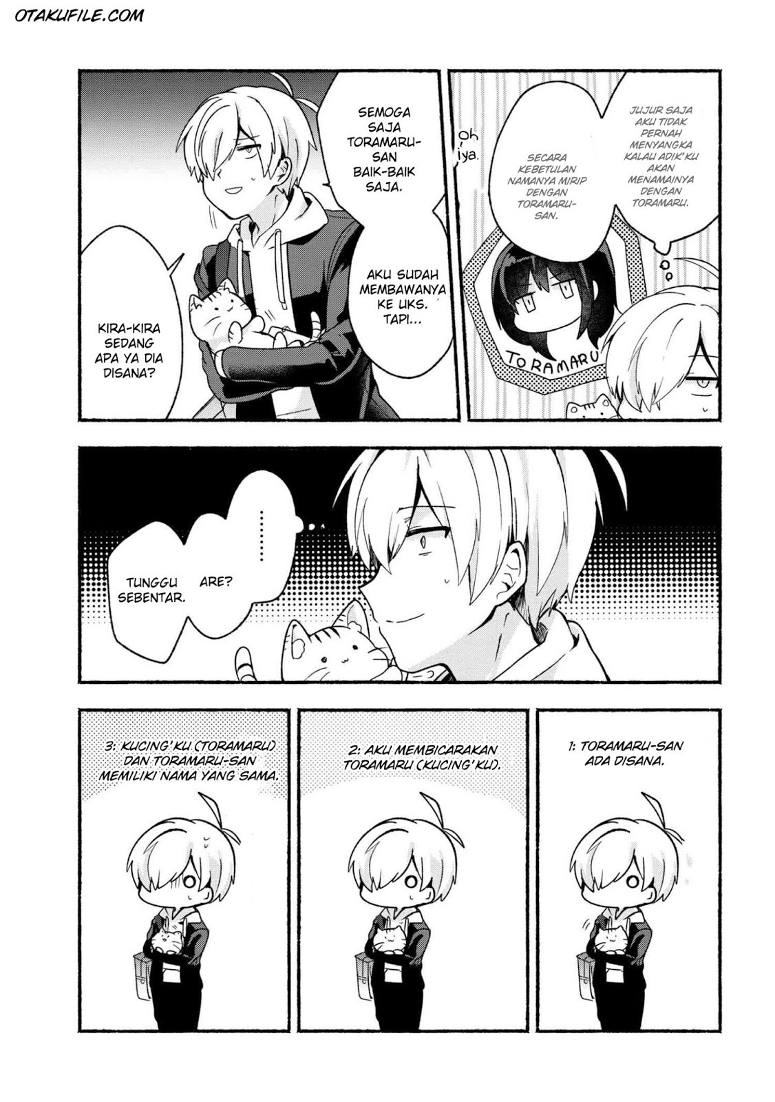 Pashiri na Boku to Koisuru Banchou-san Chapter 16 - halaman 13
