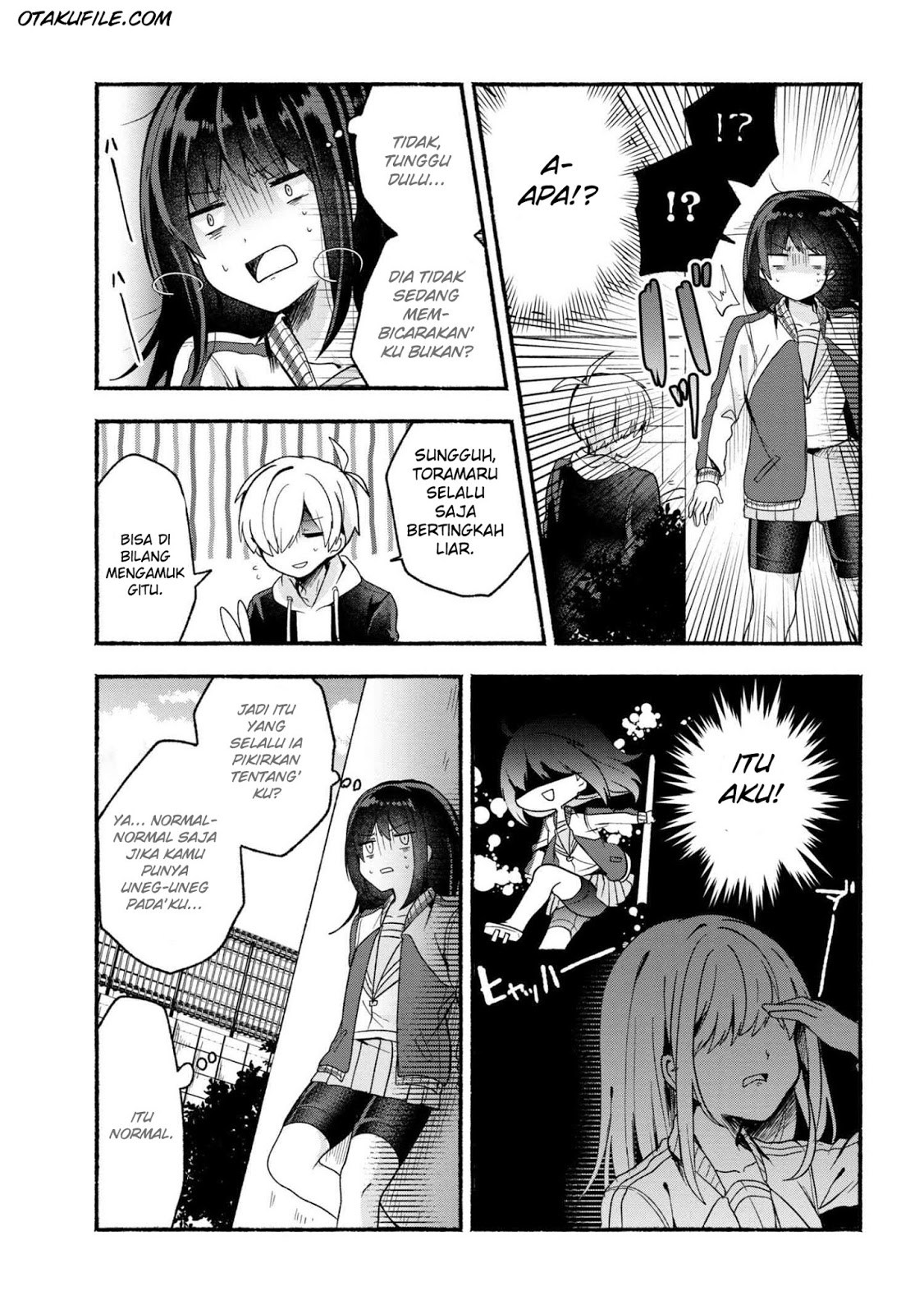 Pashiri na Boku to Koisuru Banchou-san Chapter 16 - halaman 3