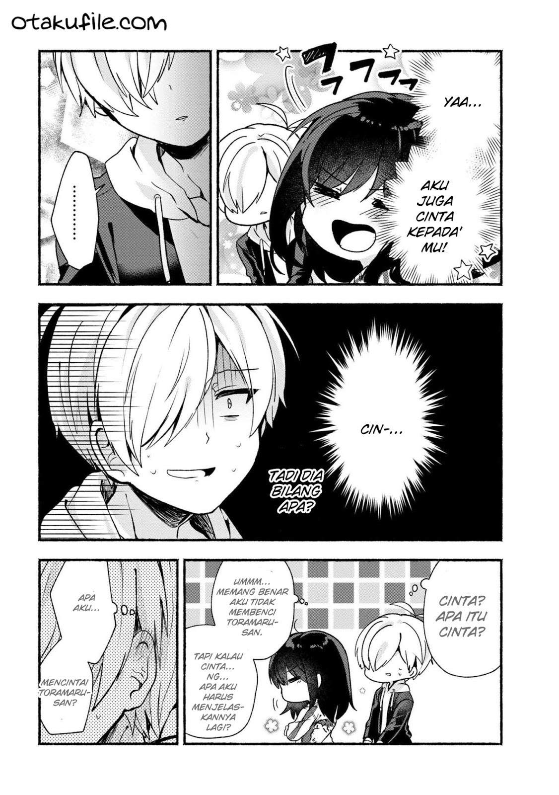 Pashiri na Boku to Koisuru Banchou-san Chapter 17 - halaman 16