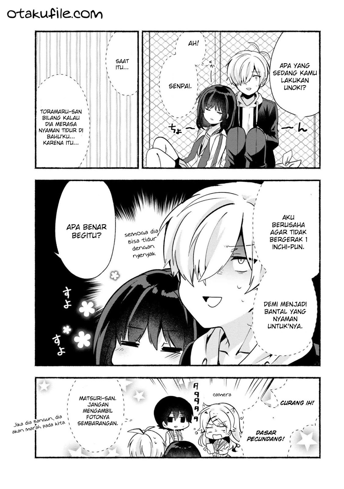 Pashiri na Boku to Koisuru Banchou-san Chapter 18 - halaman 13