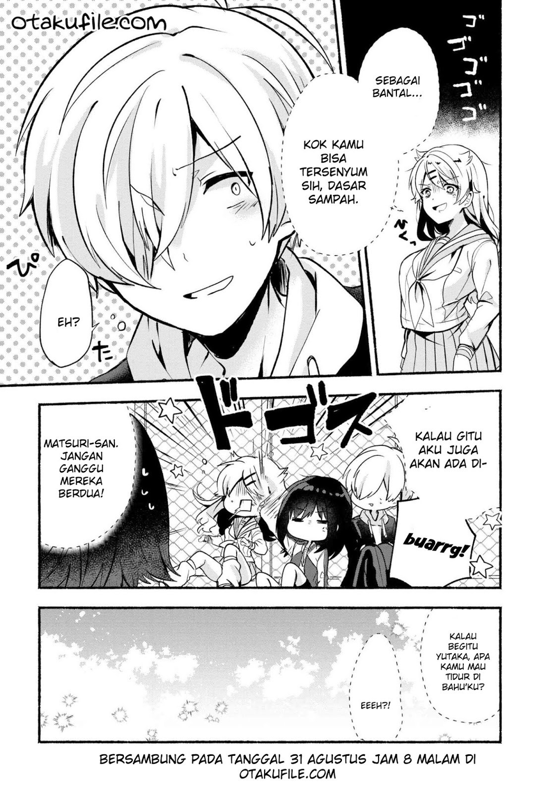 Pashiri na Boku to Koisuru Banchou-san Chapter 18 - halaman 14