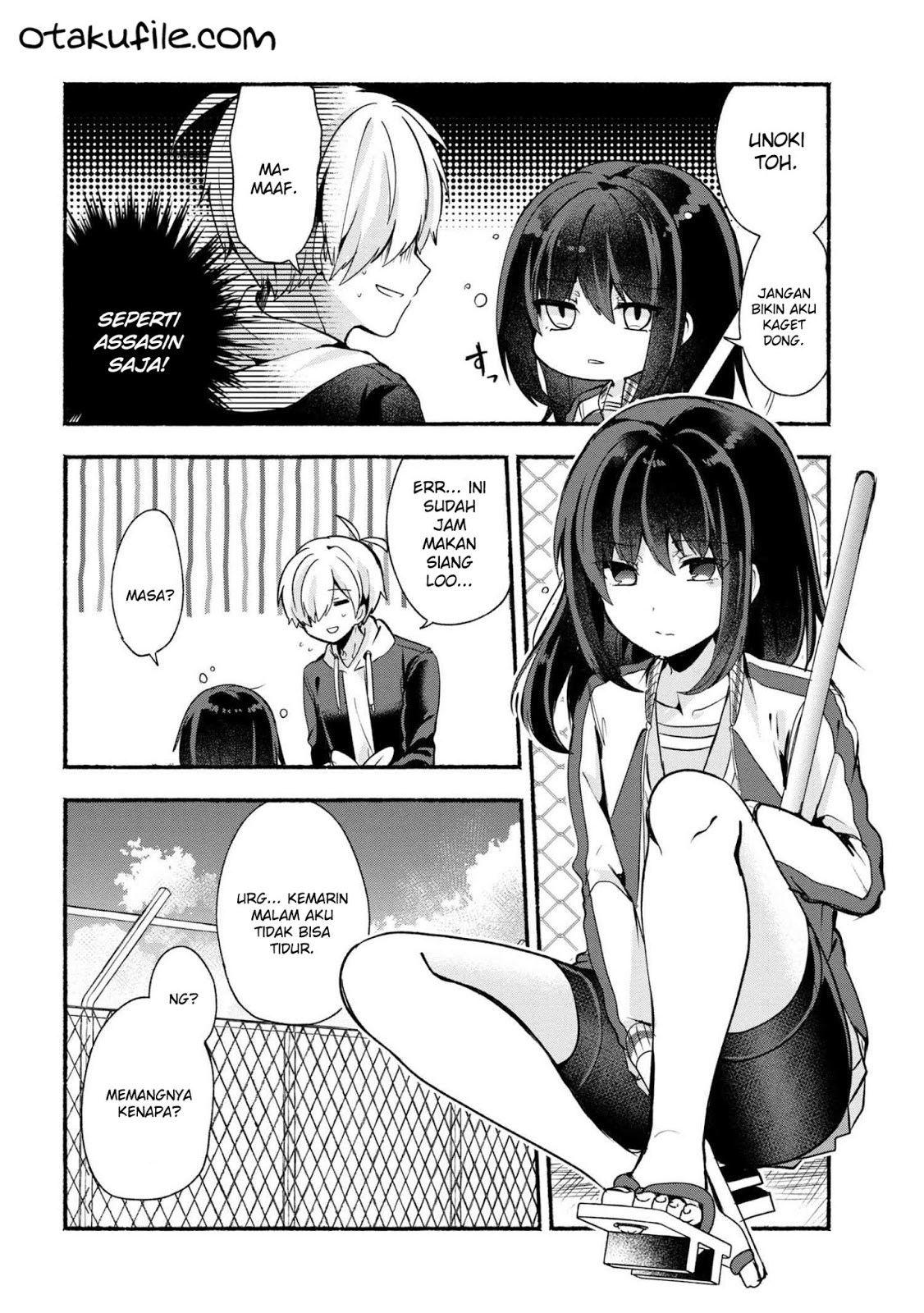 Pashiri na Boku to Koisuru Banchou-san Chapter 18 - halaman 4