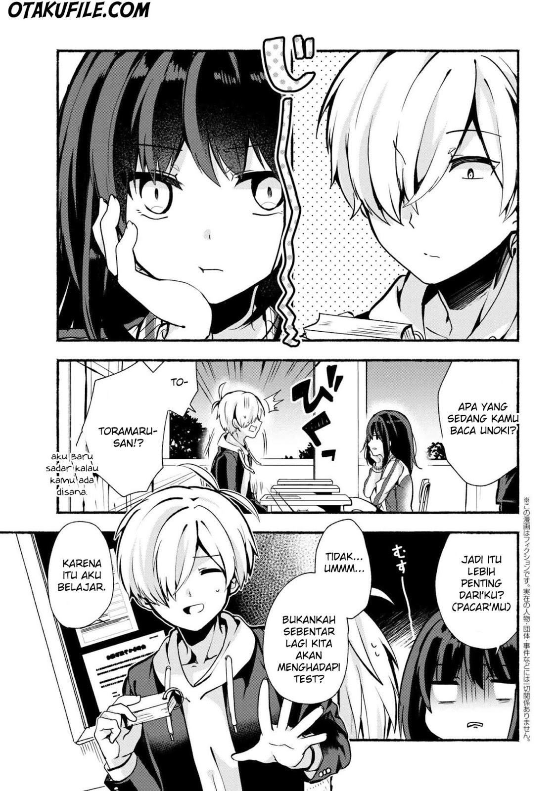 Pashiri na Boku to Koisuru Banchou-san Chapter 19 - halaman 1