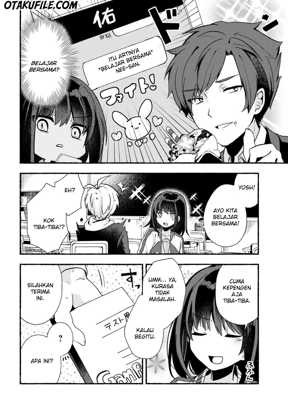 Pashiri na Boku to Koisuru Banchou-san Chapter 19 - halaman 4