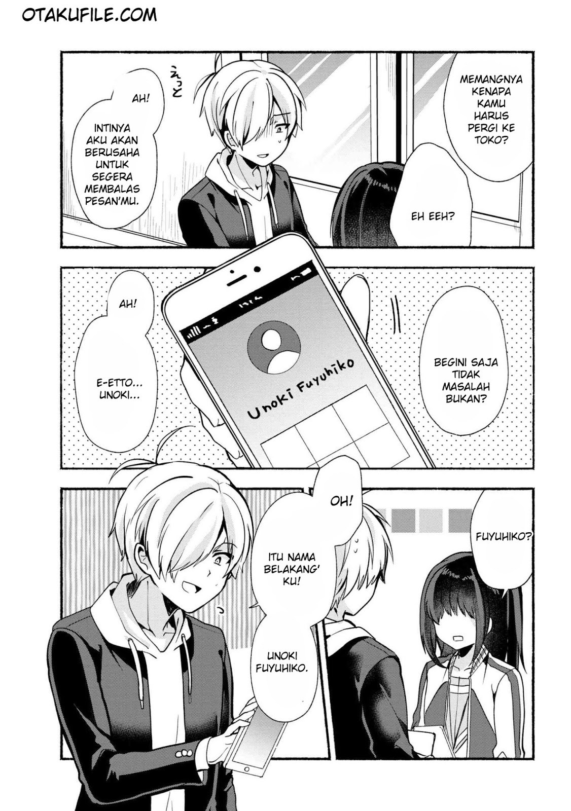 Pashiri na Boku to Koisuru Banchou-san Chapter 20 - halaman 11