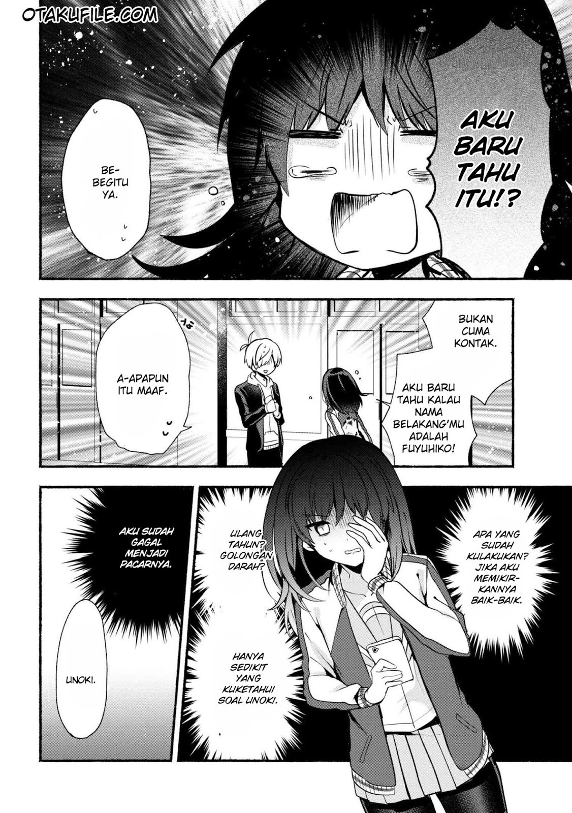 Pashiri na Boku to Koisuru Banchou-san Chapter 20 - halaman 12