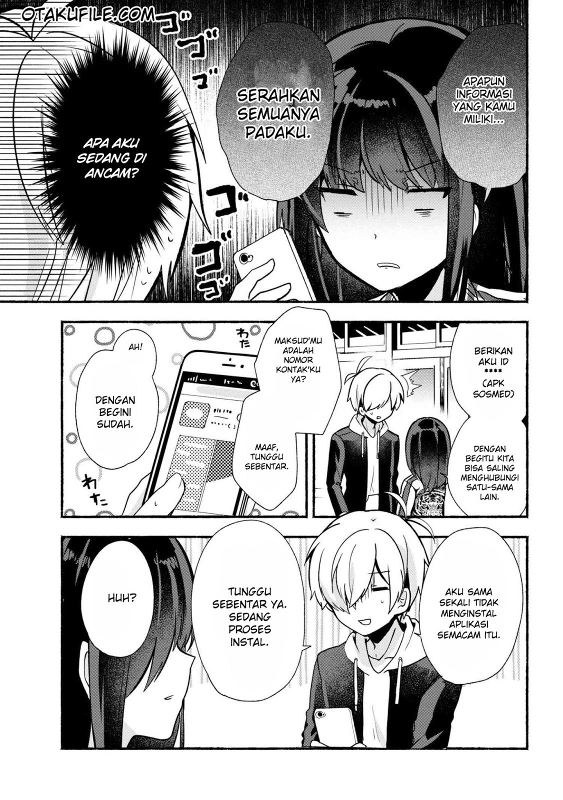 Pashiri na Boku to Koisuru Banchou-san Chapter 20 - halaman 5