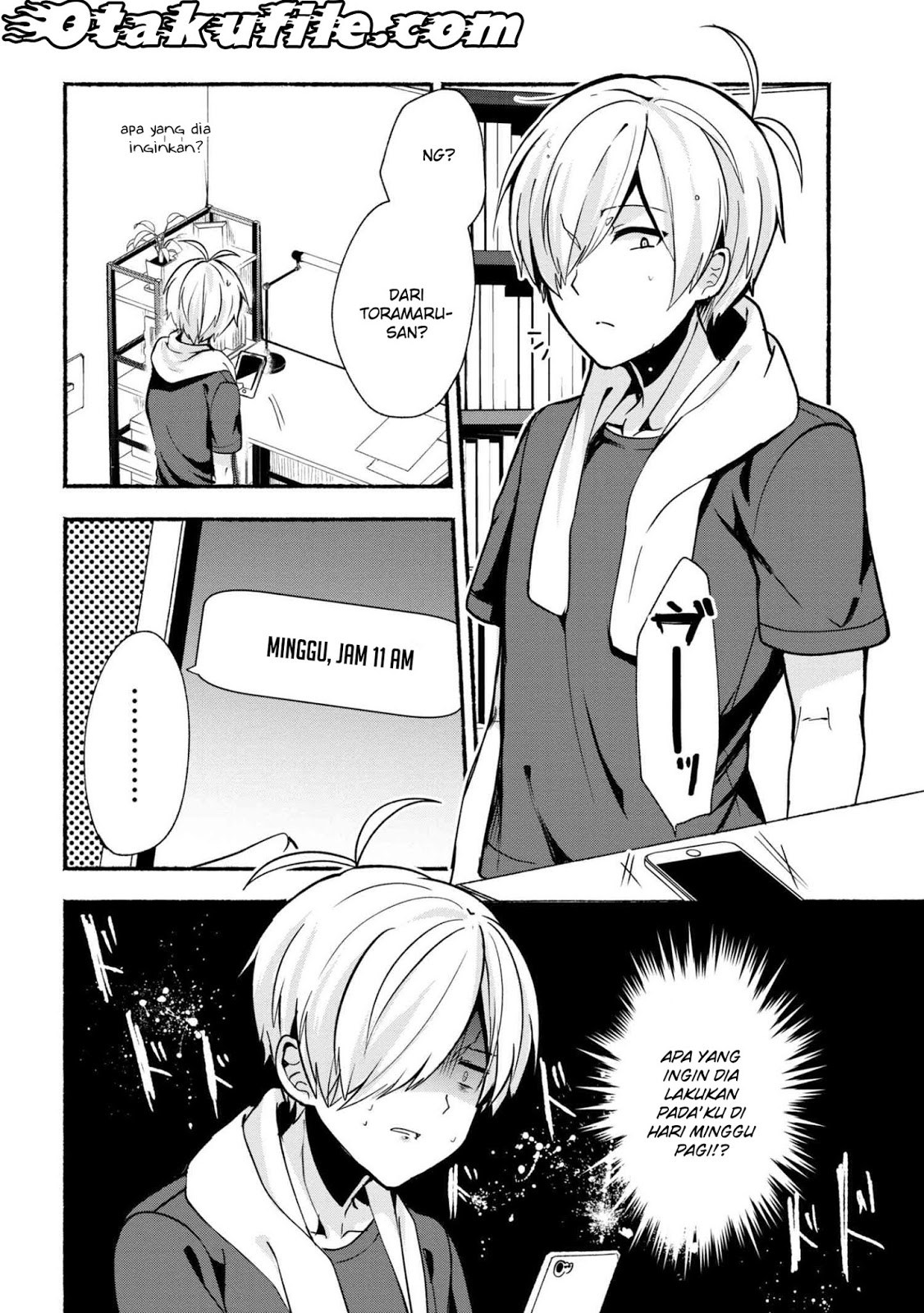 Pashiri na Boku to Koisuru Banchou-san Chapter 21 - halaman 10