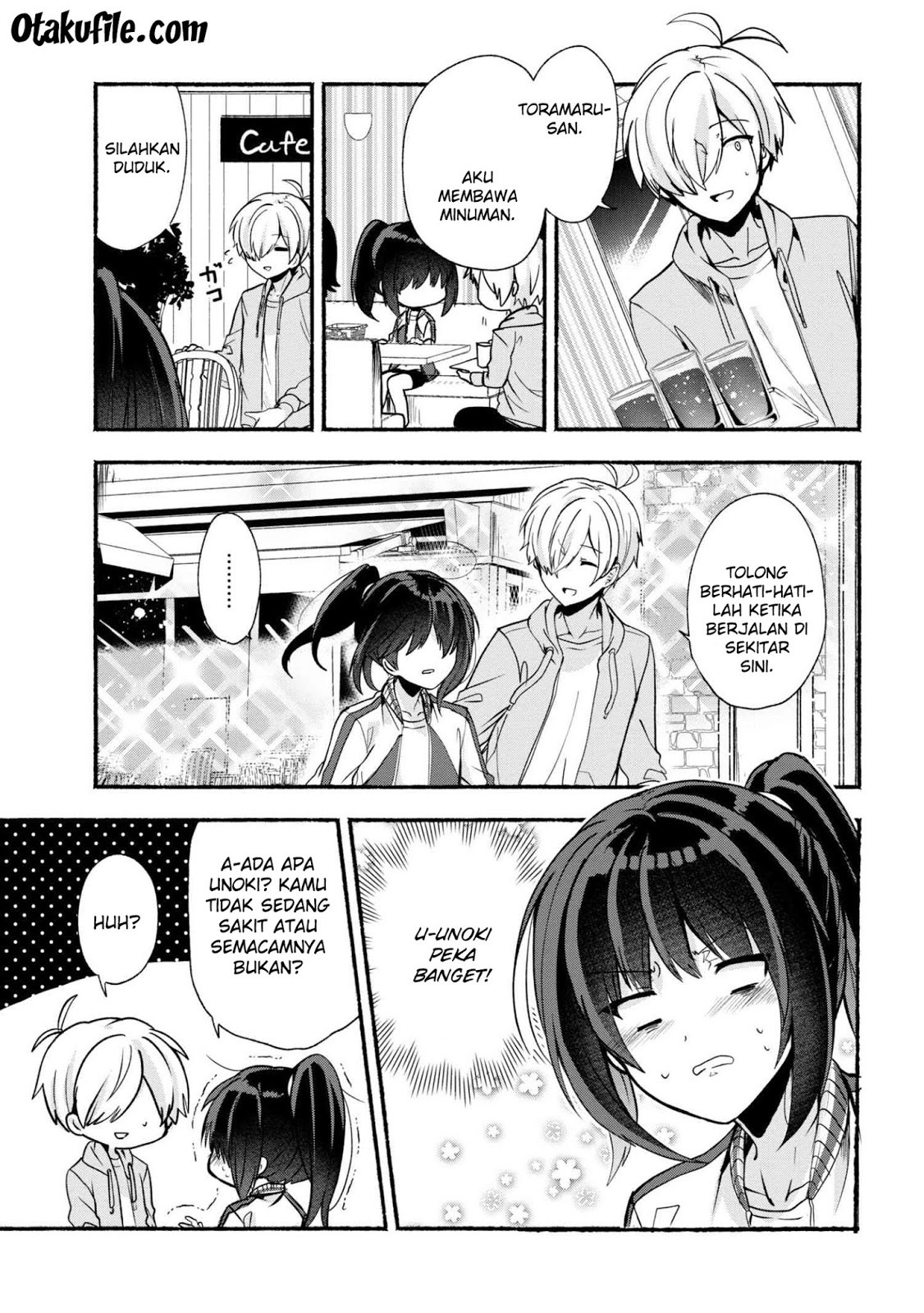 Pashiri na Boku to Koisuru Banchou-san Chapter 22 - halaman 9