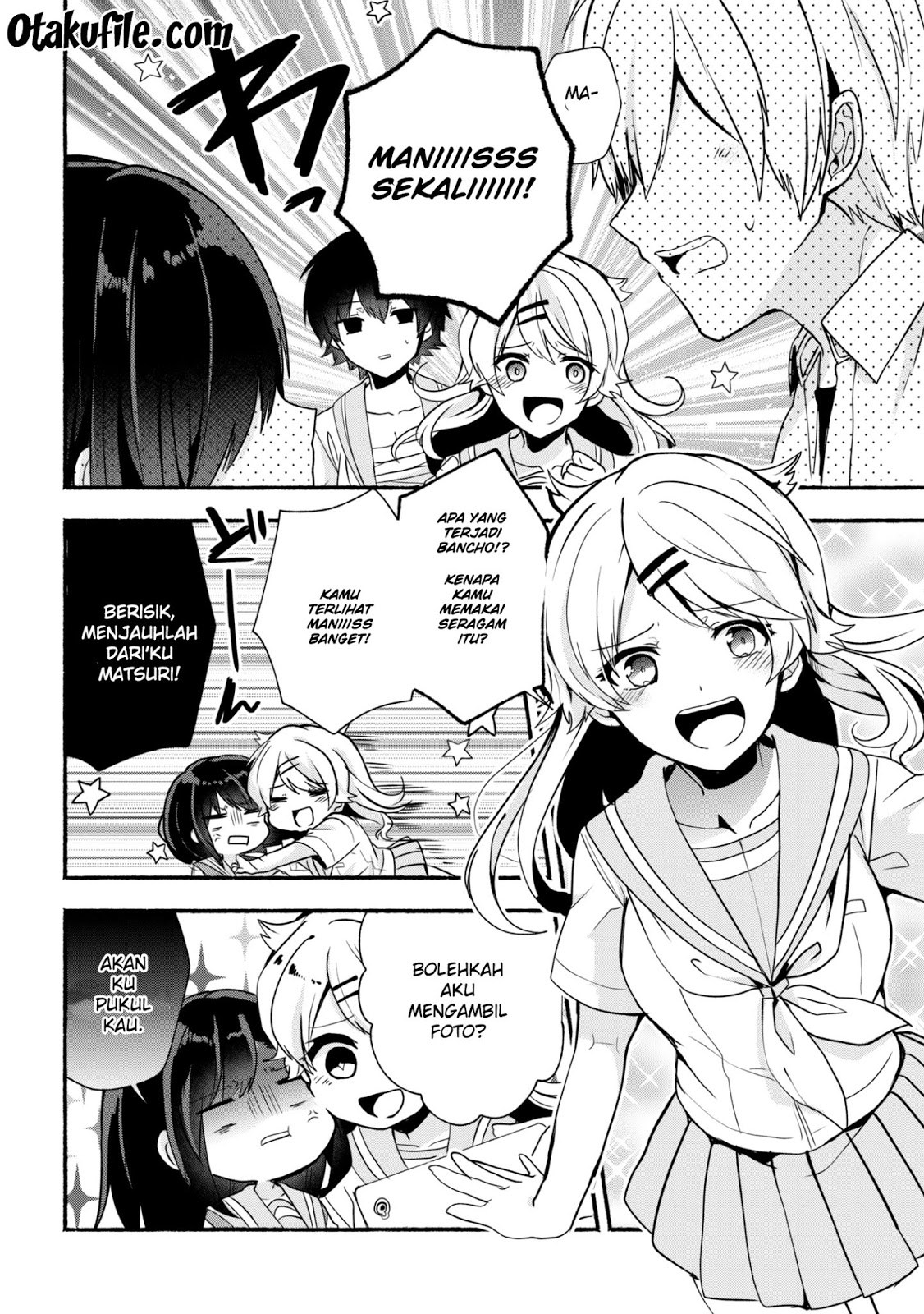 Pashiri na Boku to Koisuru Banchou-san Chapter 24 - halaman 10