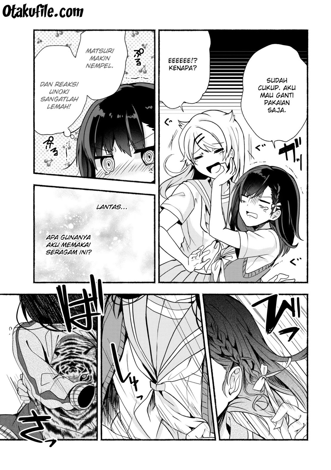 Pashiri na Boku to Koisuru Banchou-san Chapter 24 - halaman 11