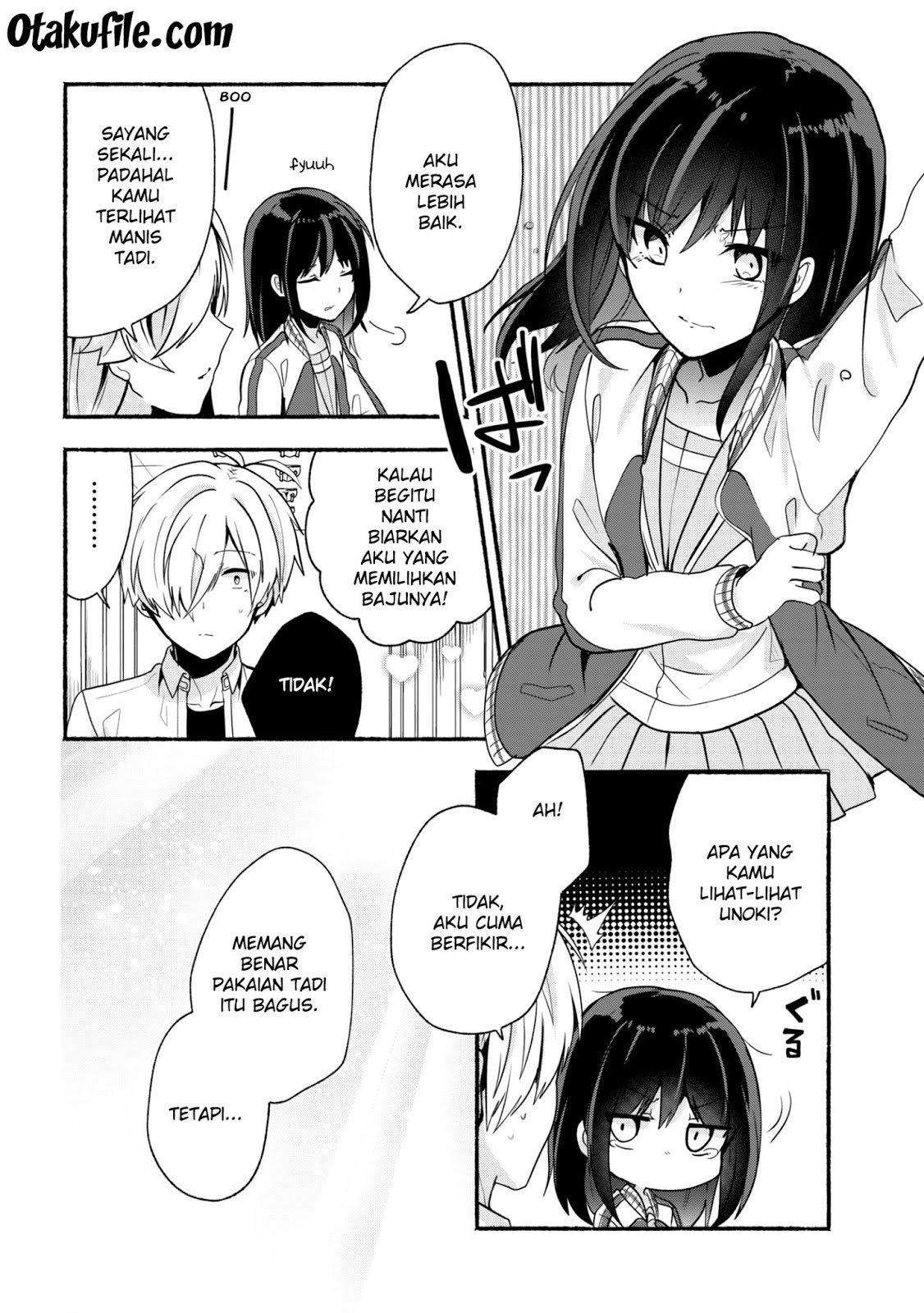 Pashiri na Boku to Koisuru Banchou-san Chapter 24 - halaman 12
