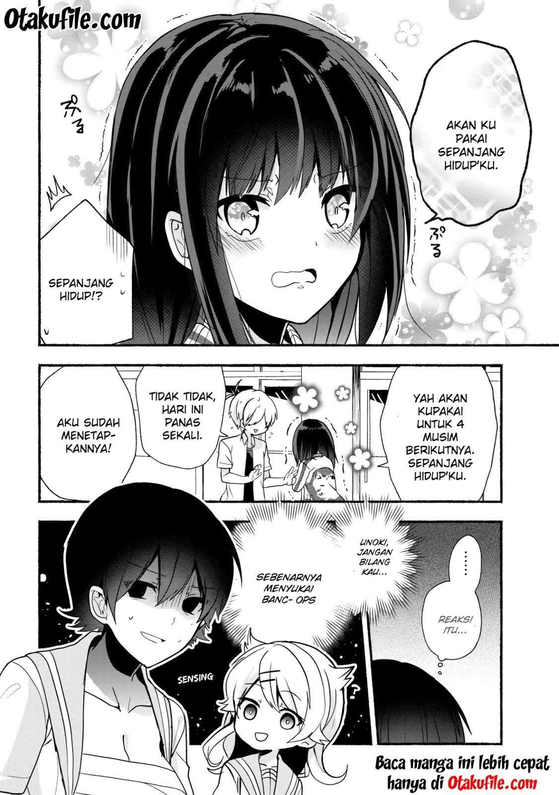 Pashiri na Boku to Koisuru Banchou-san Chapter 24 - halaman 14