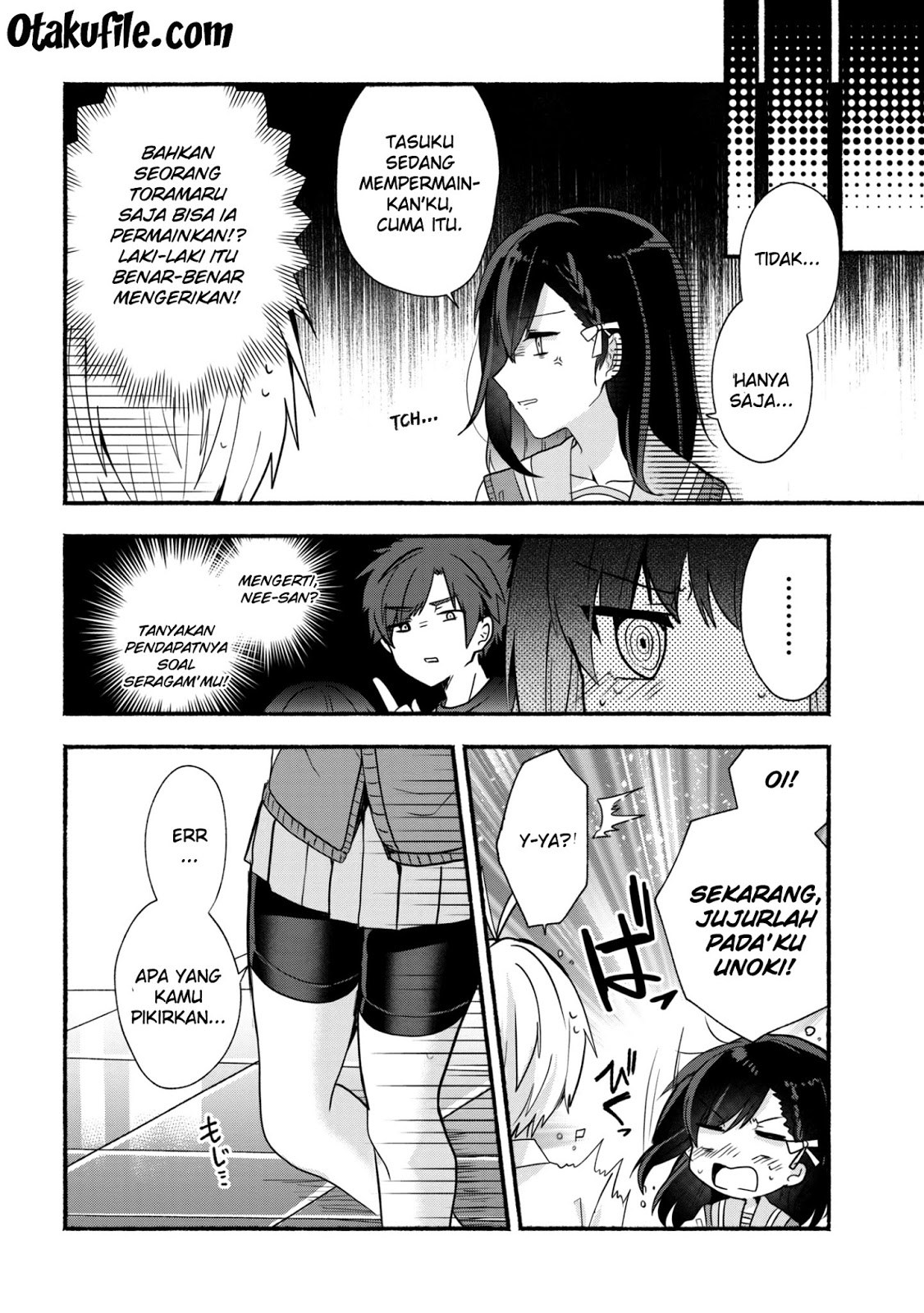 Pashiri na Boku to Koisuru Banchou-san Chapter 24 - halaman 8