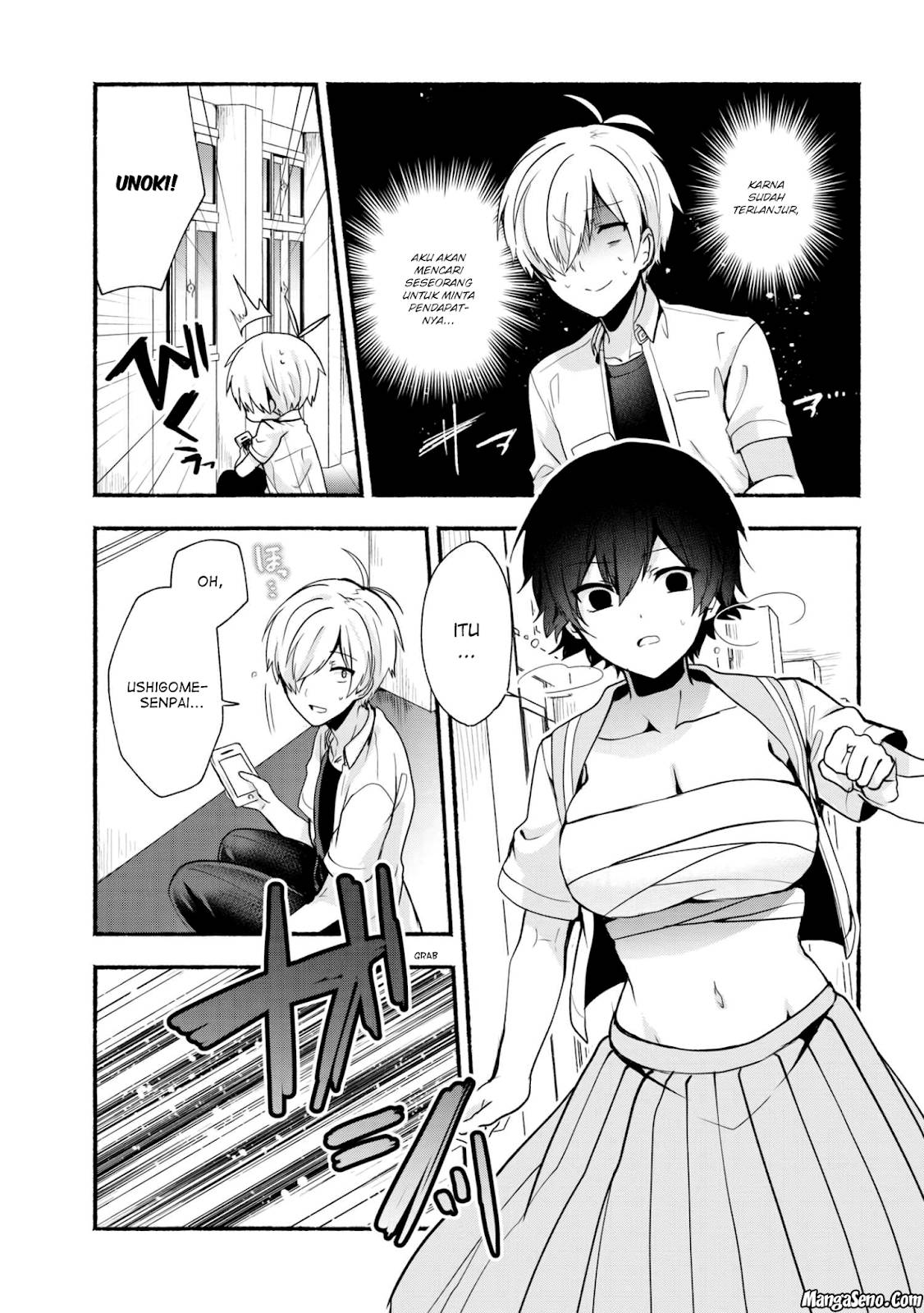 Pashiri na Boku to Koisuru Banchou-san Chapter 25 - halaman 4