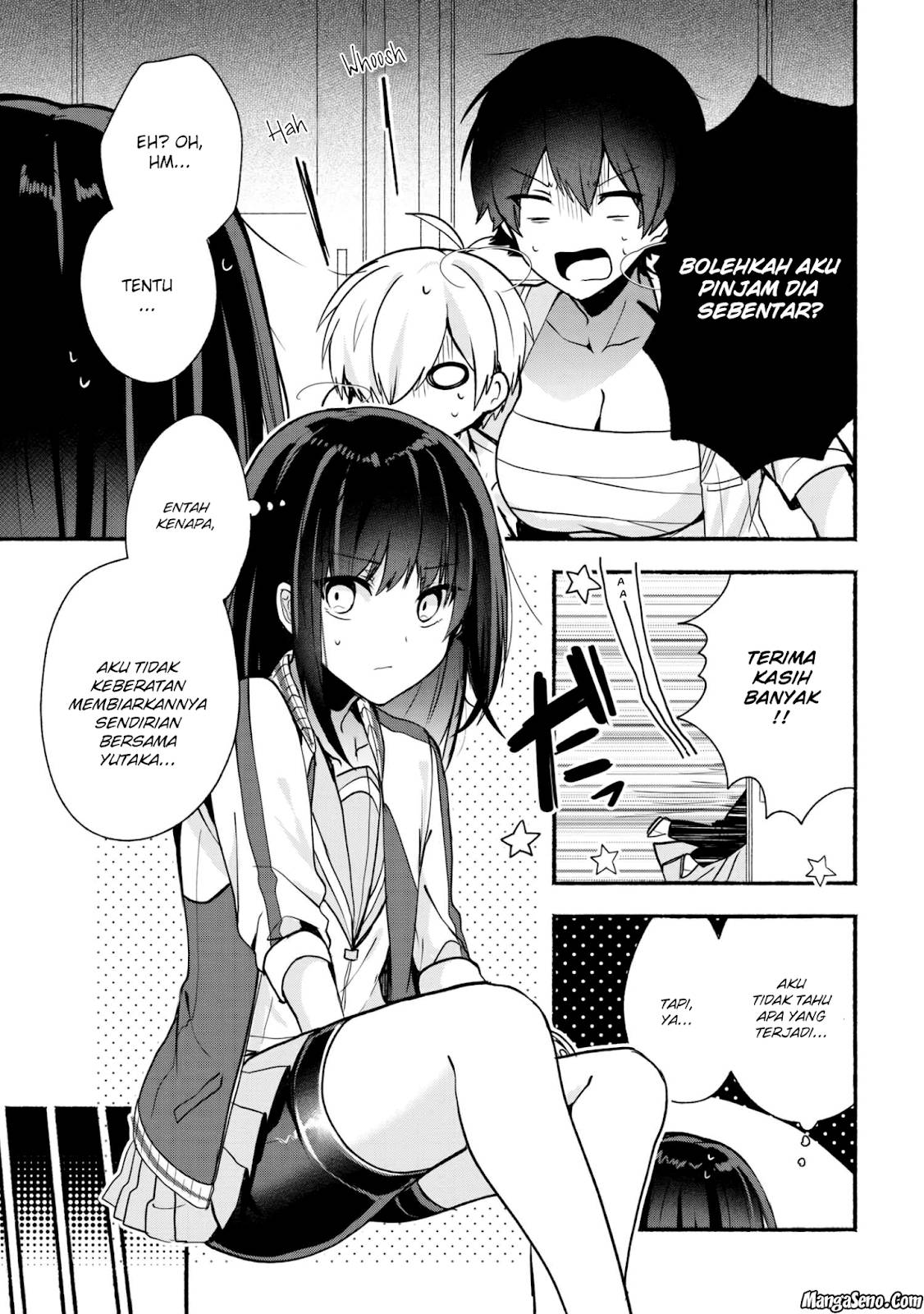 Pashiri na Boku to Koisuru Banchou-san Chapter 25 - halaman 6