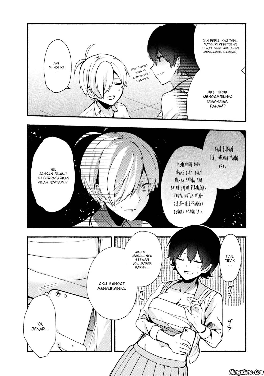 Pashiri na Boku to Koisuru Banchou-san Chapter 25 - halaman 8