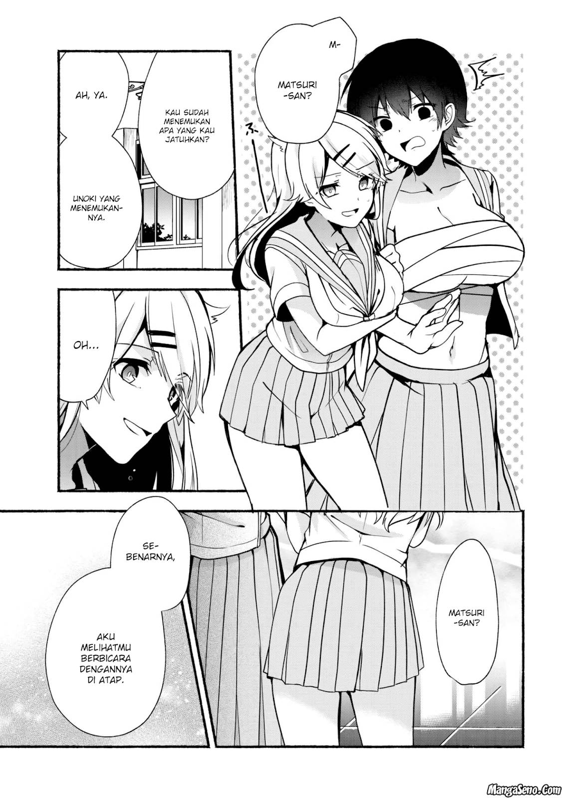 Pashiri na Boku to Koisuru Banchou-san Chapter 26 - halaman 11