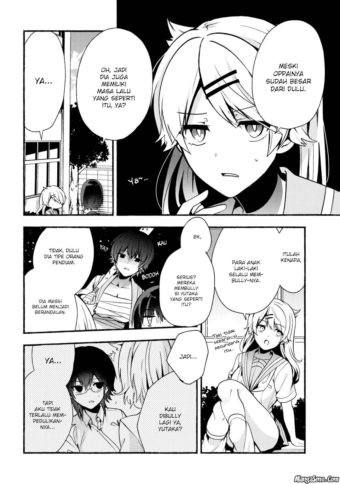Pashiri na Boku to Koisuru Banchou-san Chapter 26 - halaman 6