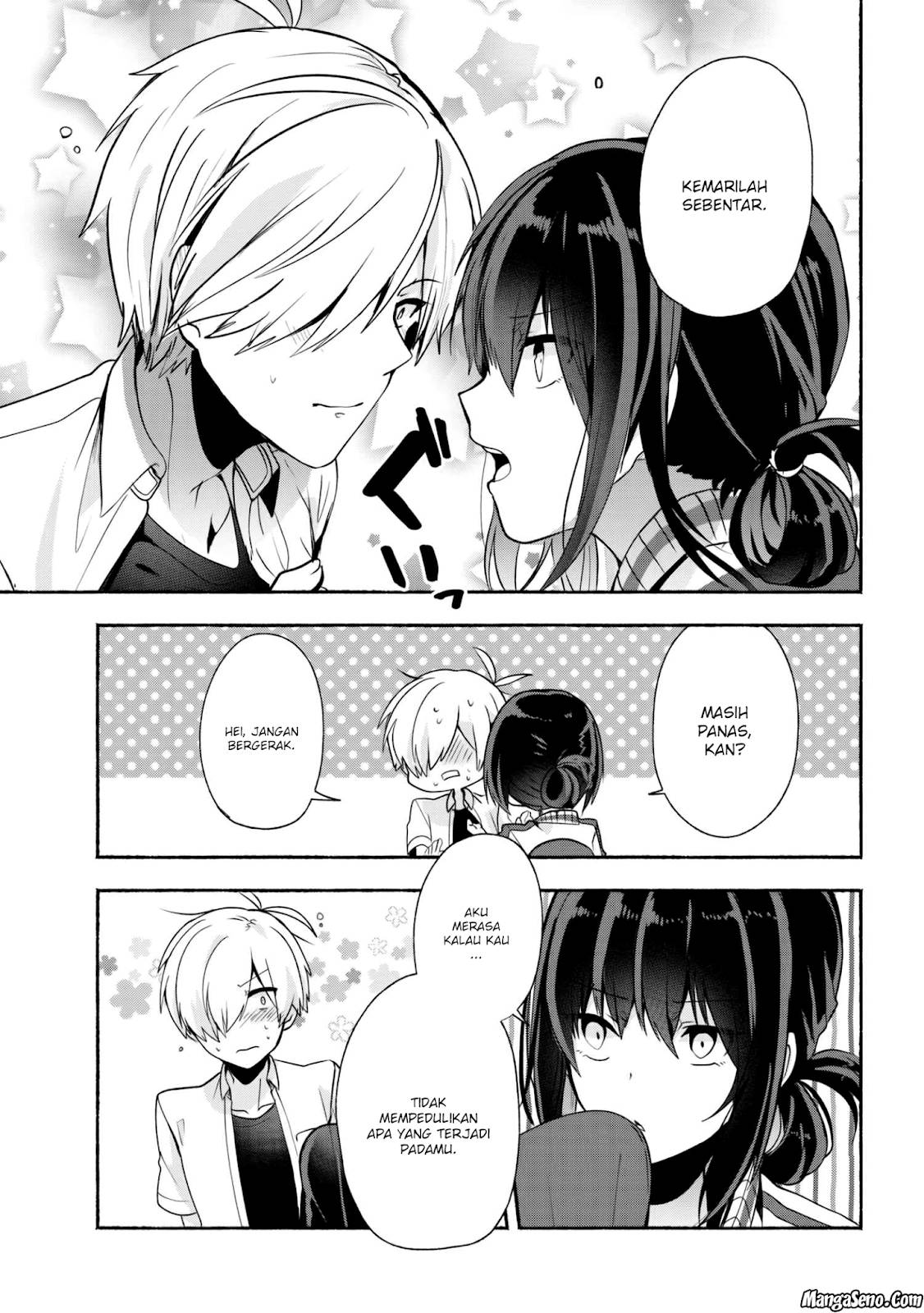 Pashiri na Boku to Koisuru Banchou-san Chapter 27 - halaman 11