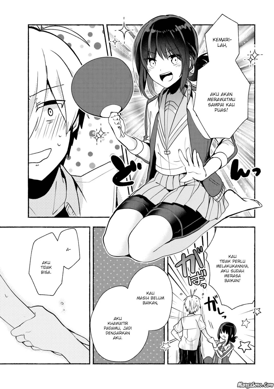Pashiri na Boku to Koisuru Banchou-san Chapter 27 - halaman 13