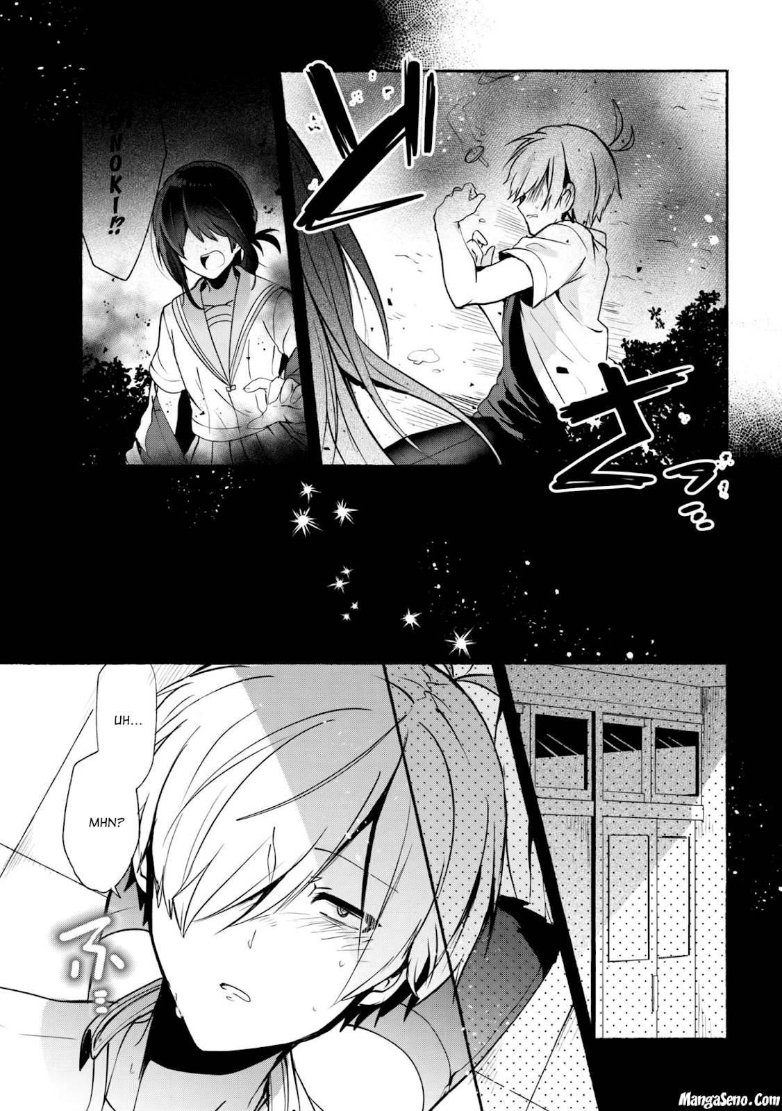 Pashiri na Boku to Koisuru Banchou-san Chapter 27 - halaman 7