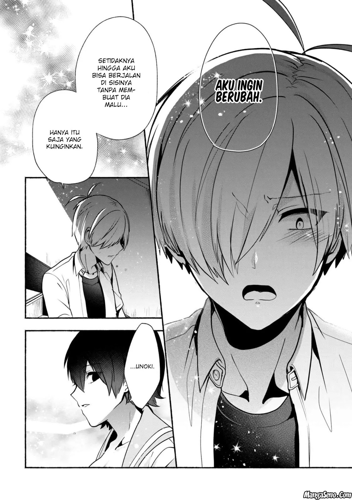 Pashiri na Boku to Koisuru Banchou-san Chapter 28 - halaman 10