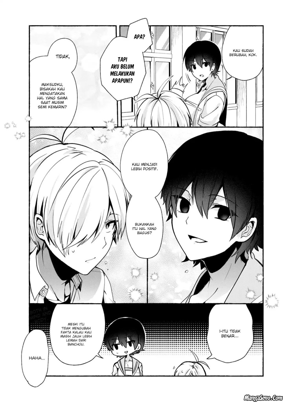 Pashiri na Boku to Koisuru Banchou-san Chapter 28 - halaman 11