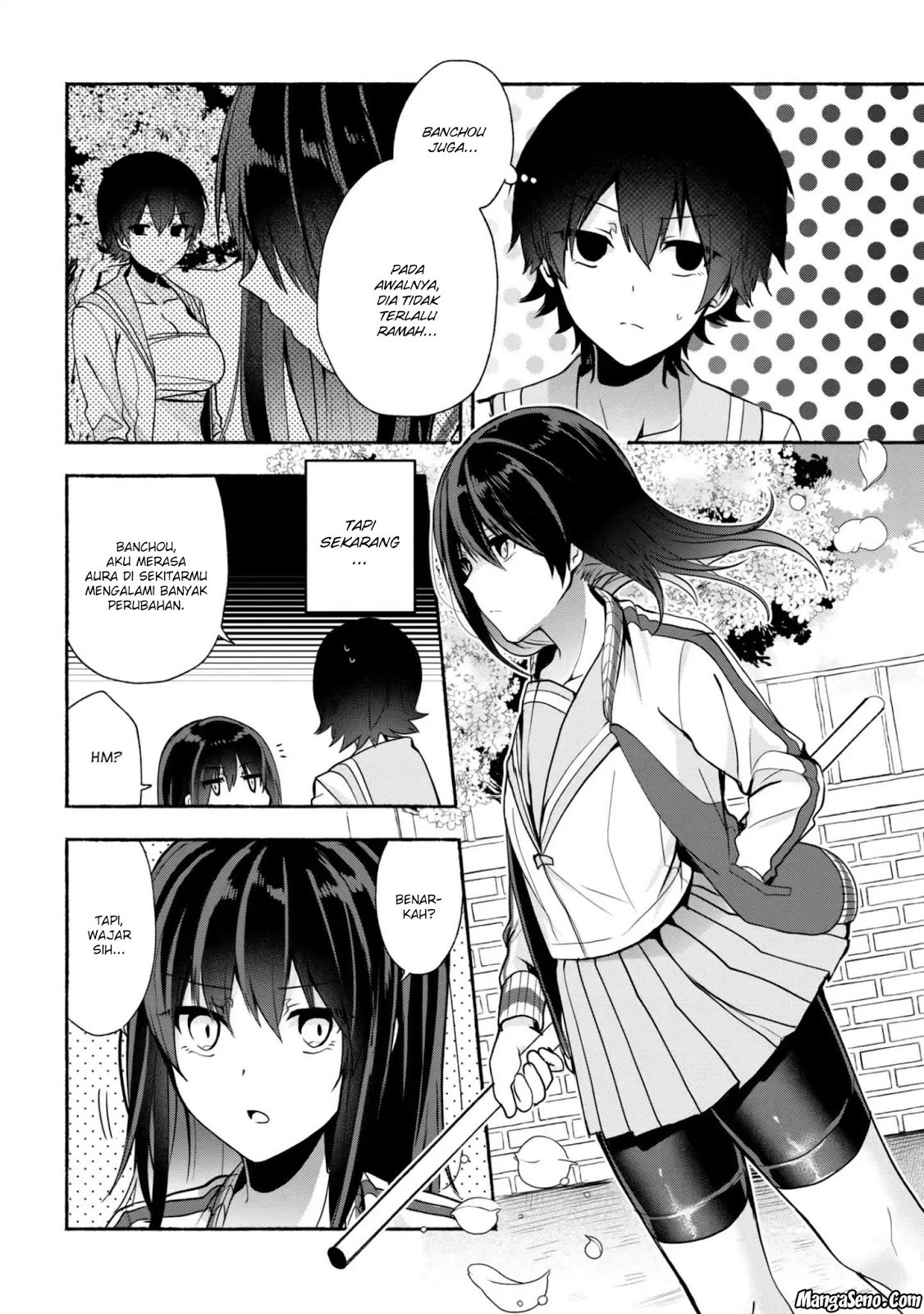 Pashiri na Boku to Koisuru Banchou-san Chapter 28 - halaman 12