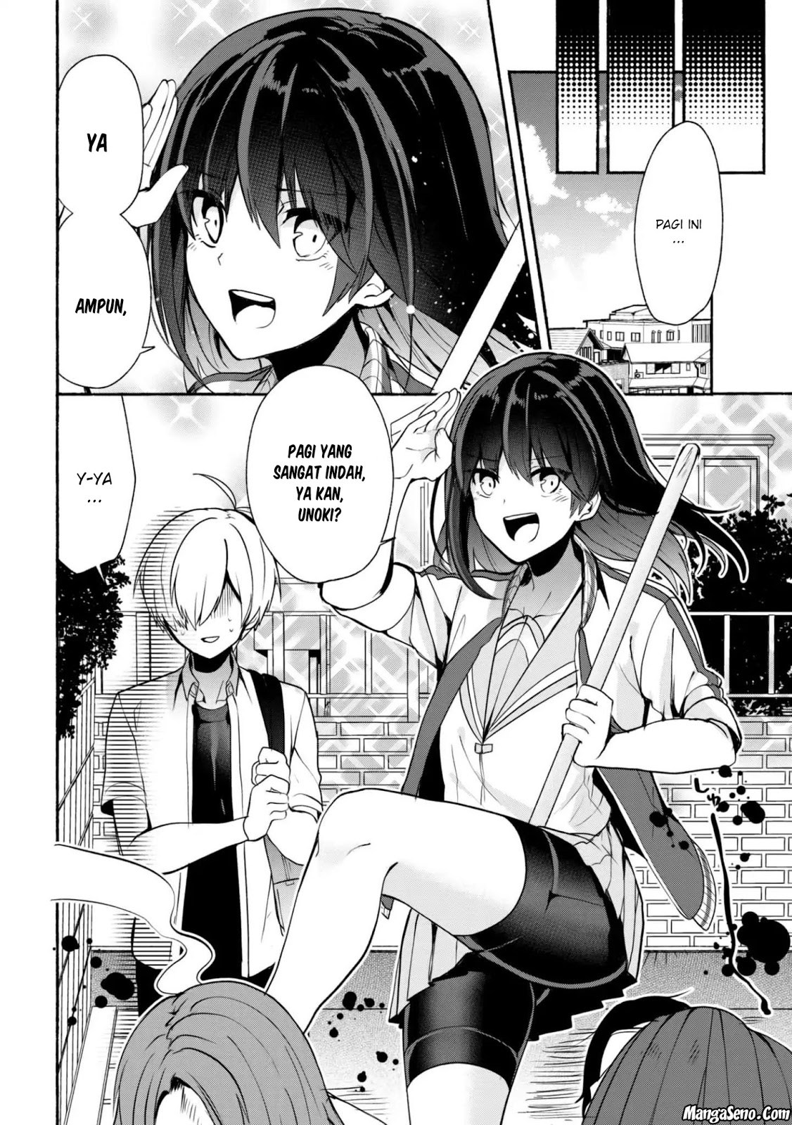 Pashiri na Boku to Koisuru Banchou-san Chapter 28 - halaman 2