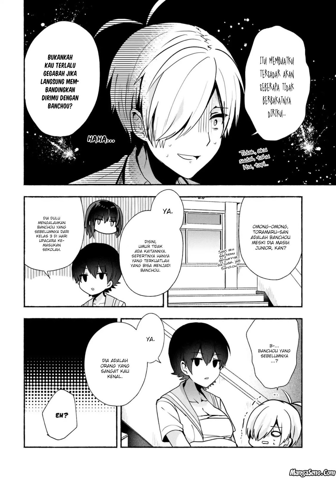 Pashiri na Boku to Koisuru Banchou-san Chapter 28 - halaman 6