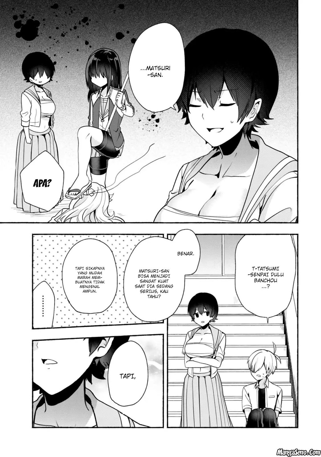 Pashiri na Boku to Koisuru Banchou-san Chapter 28 - halaman 7