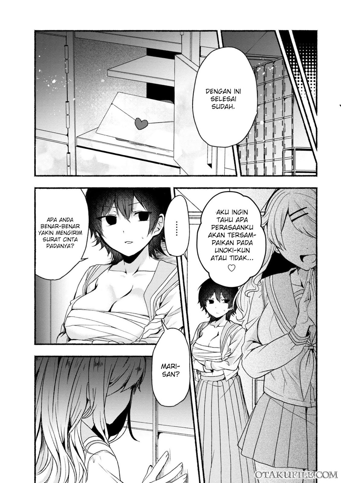 Pashiri na Boku to Koisuru Banchou-san Chapter 3 - halaman 15