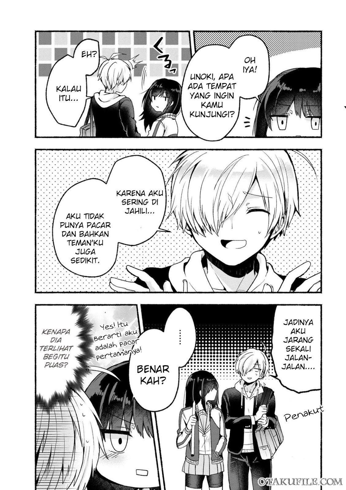 Pashiri na Boku to Koisuru Banchou-san Chapter 3 - halaman 3