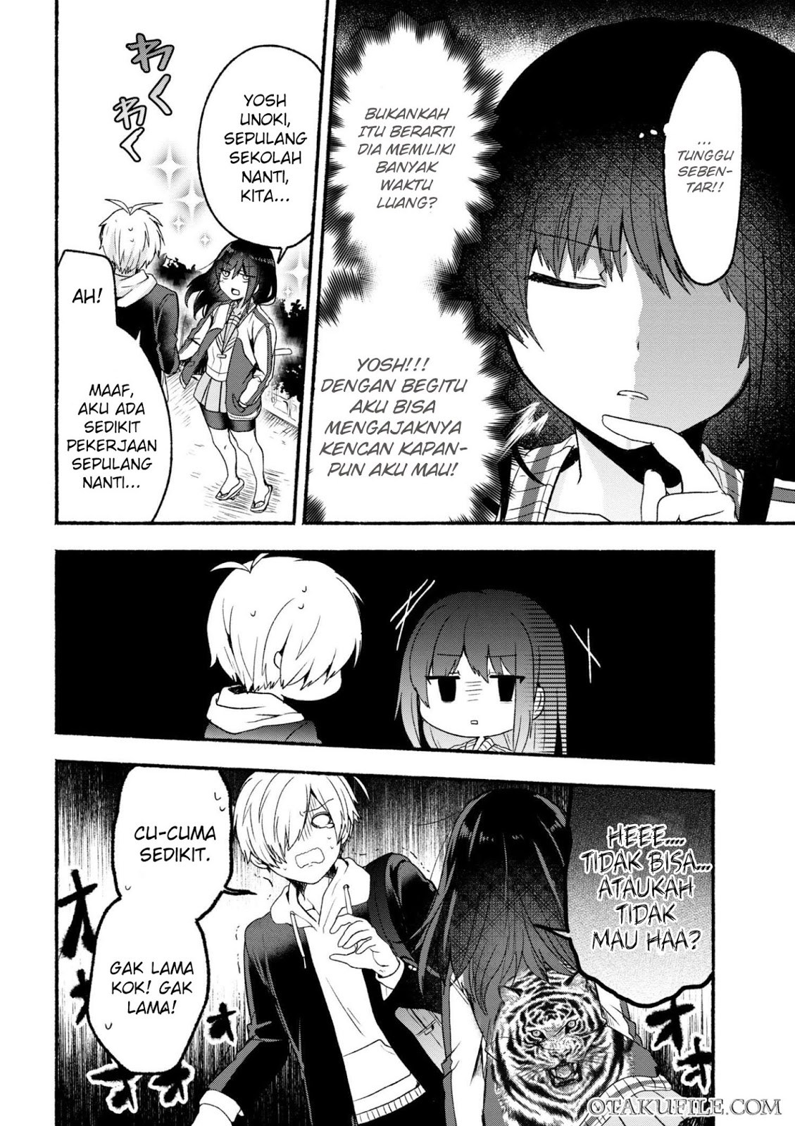 Pashiri na Boku to Koisuru Banchou-san Chapter 3 - halaman 4