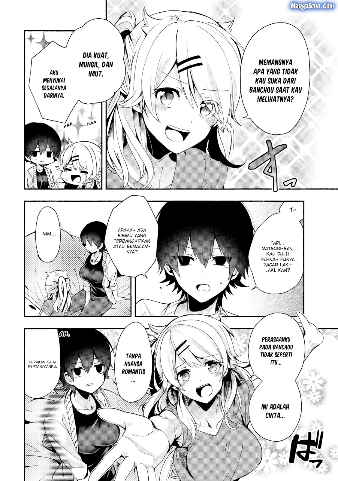 Pashiri na Boku to Koisuru Banchou-san Chapter 32 - halaman 6