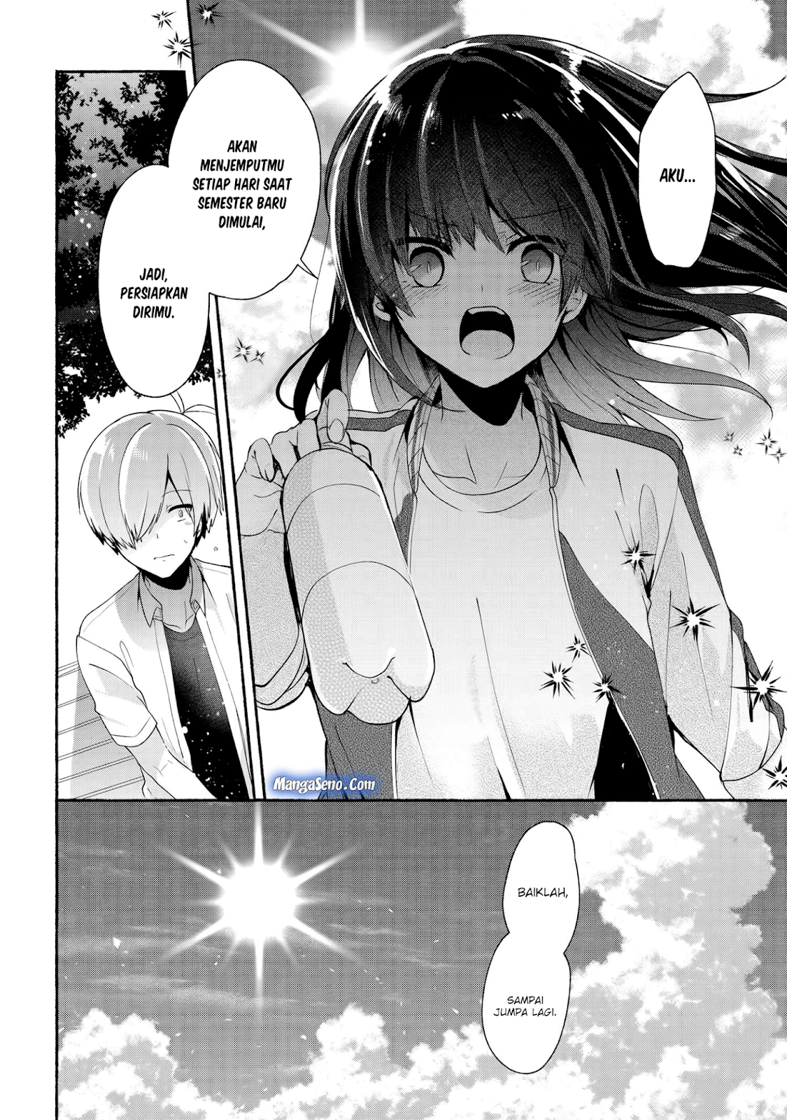 Pashiri na Boku to Koisuru Banchou-san Chapter 33 - halaman 10