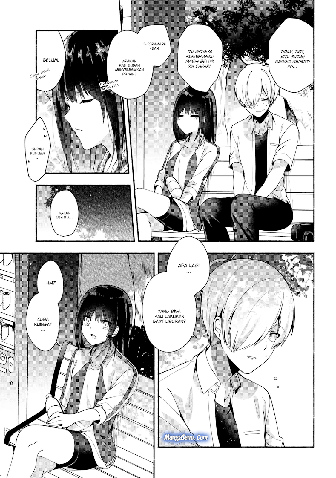 Pashiri na Boku to Koisuru Banchou-san Chapter 33 - halaman 5