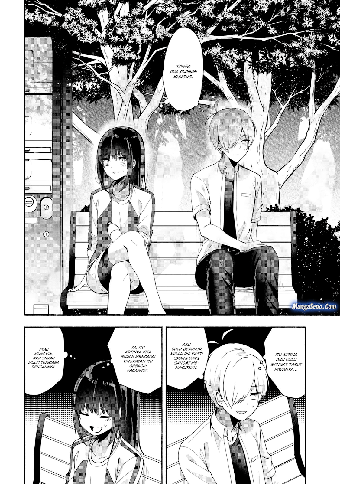 Pashiri na Boku to Koisuru Banchou-san Chapter 33 - halaman 8