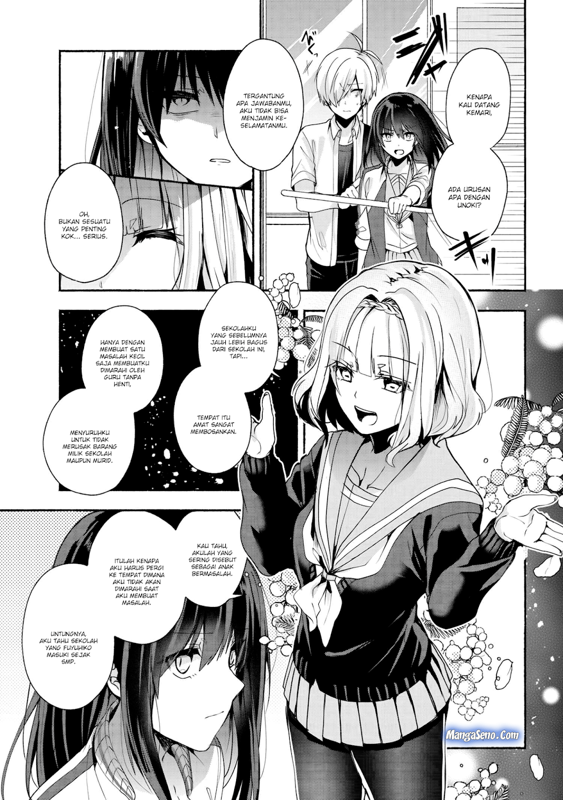 Pashiri na Boku to Koisuru Banchou-san Chapter 34 - halaman 11