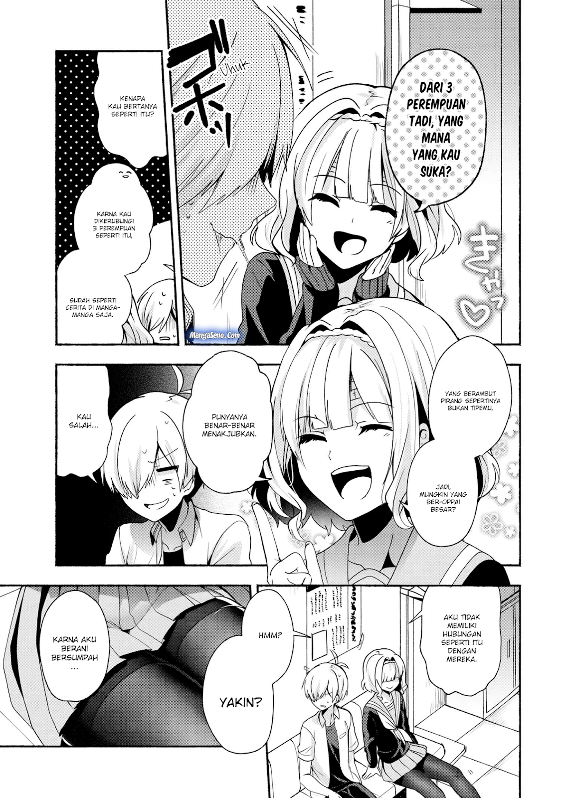 Pashiri na Boku to Koisuru Banchou-san Chapter 35 - halaman 14