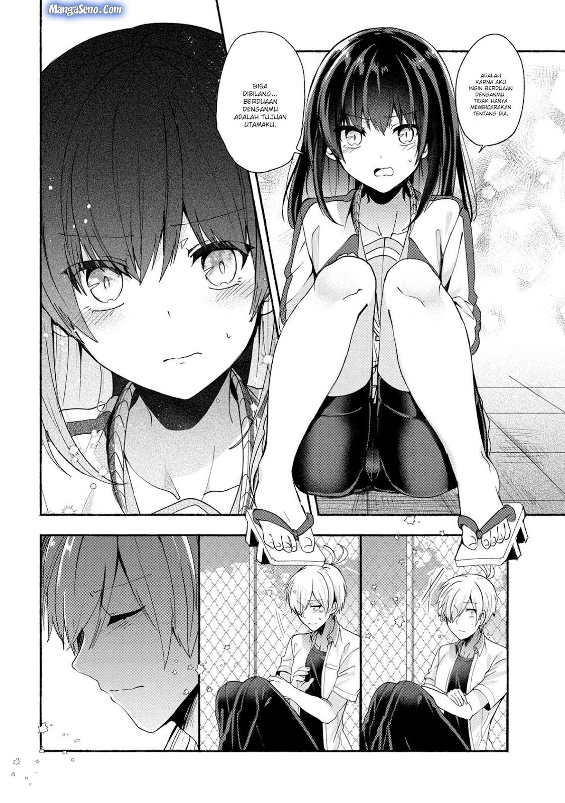 Pashiri na Boku to Koisuru Banchou-san Chapter 36 - halaman 12