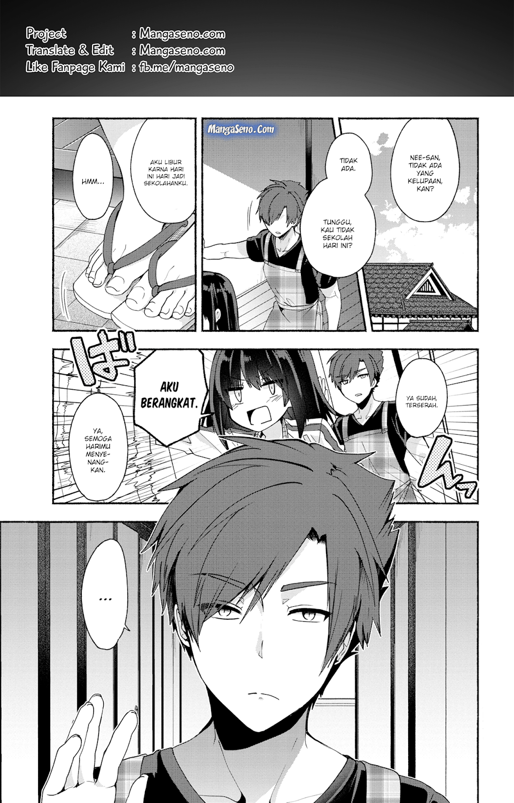 Pashiri na Boku to Koisuru Banchou-san Chapter 37 - halaman 1