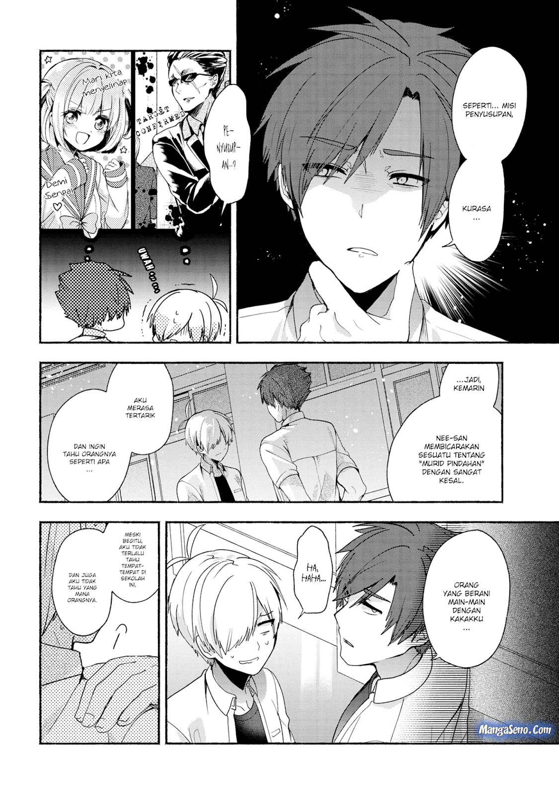 Pashiri na Boku to Koisuru Banchou-san Chapter 37 - halaman 4