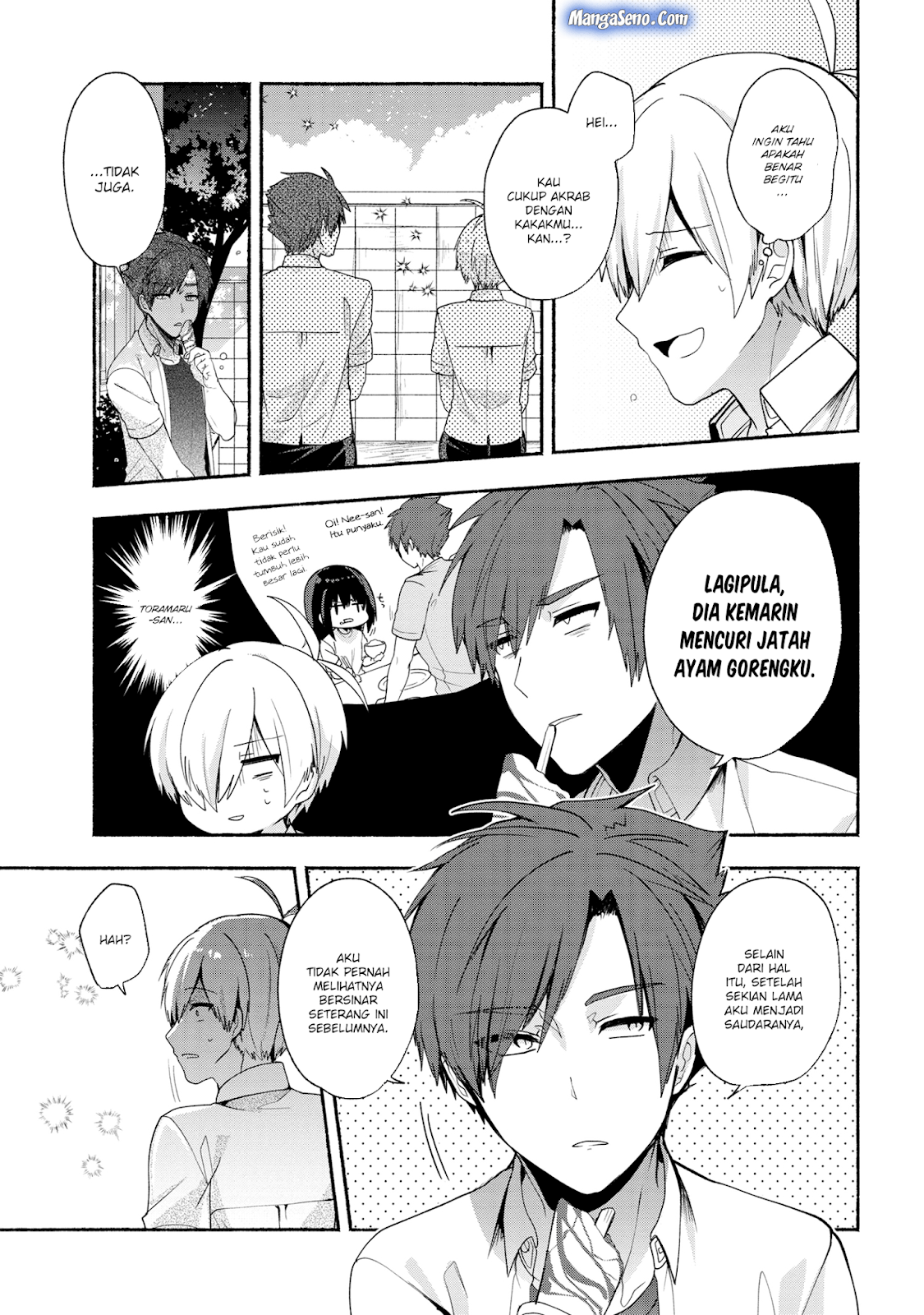 Pashiri na Boku to Koisuru Banchou-san Chapter 37 - halaman 9