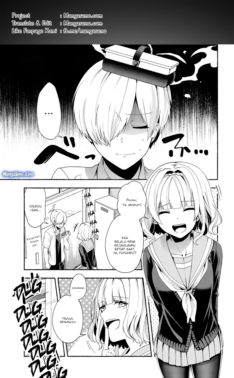 Pashiri na Boku to Koisuru Banchou-san Chapter 38 - halaman 1