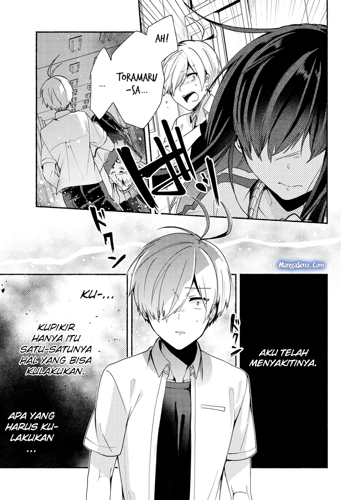 Pashiri na Boku to Koisuru Banchou-san Chapter 38 - halaman 11