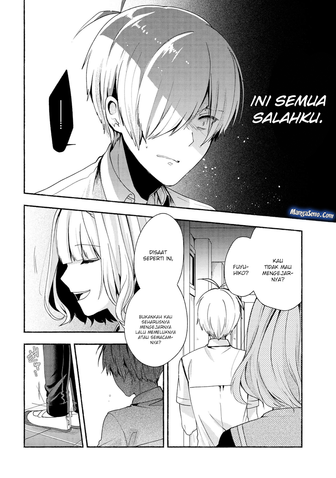 Pashiri na Boku to Koisuru Banchou-san Chapter 38 - halaman 12