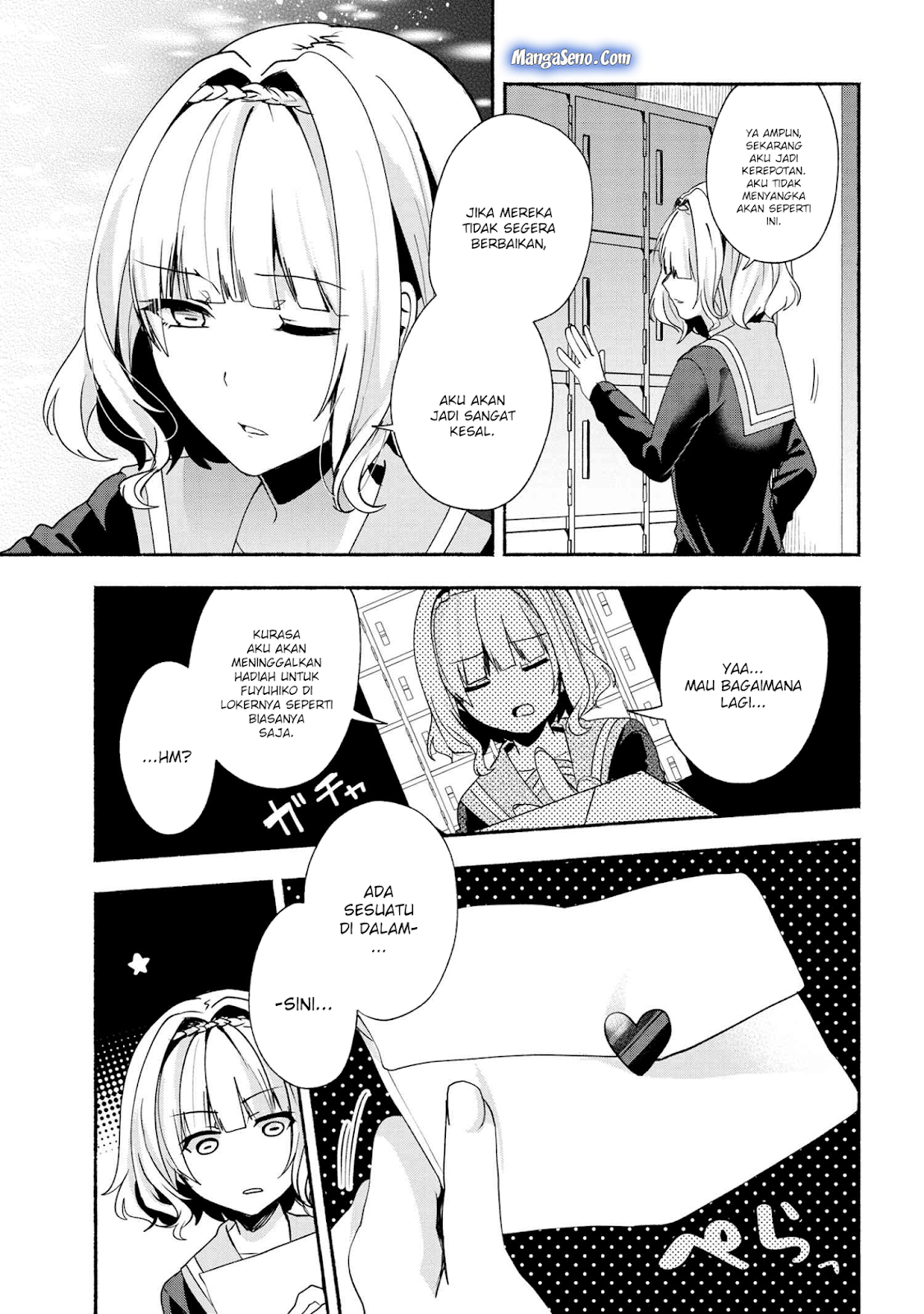 Pashiri na Boku to Koisuru Banchou-san Chapter 38 - halaman 15