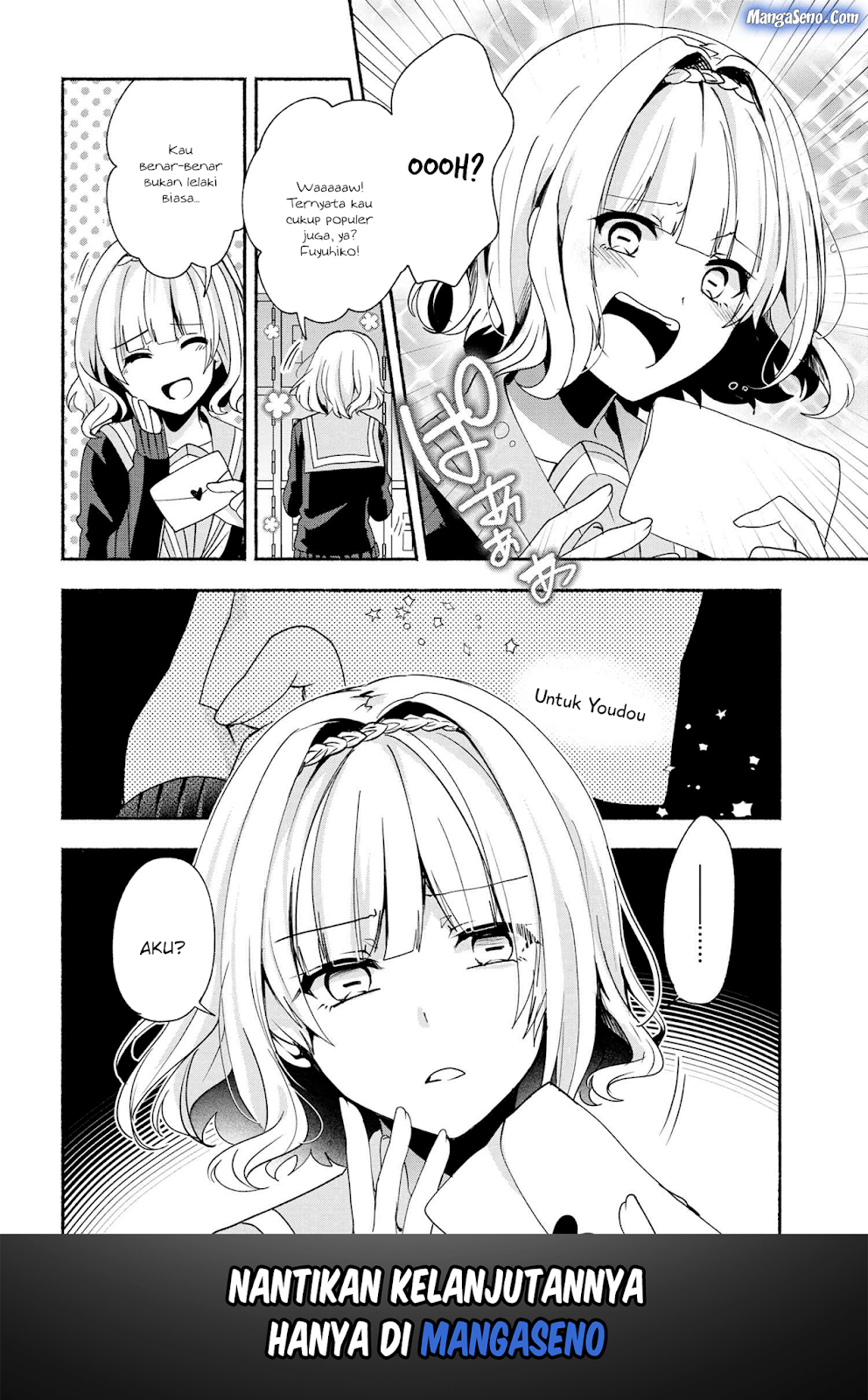 Pashiri na Boku to Koisuru Banchou-san Chapter 38 - halaman 16